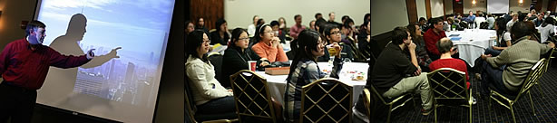 At the Bridges conference